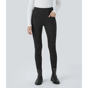 HALARA Women's Suede‎ Leggings